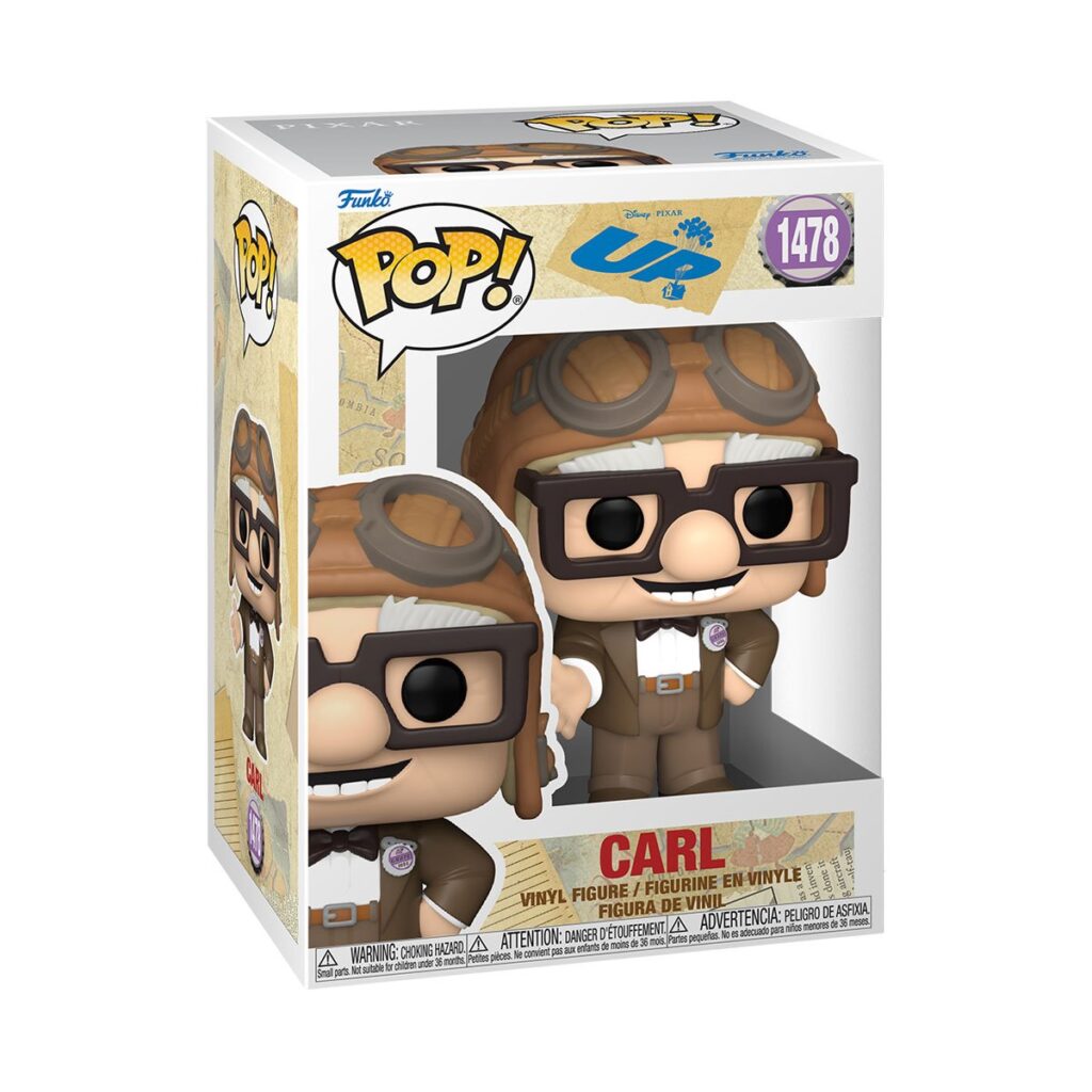 Up Carl Funko Pop! Vinyl Figure #1478 - Box Front