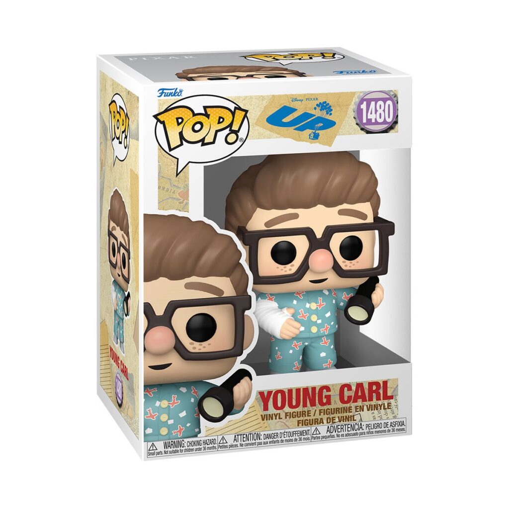 Up Young Carl with Flashlight Funko Pop! Vinyl Figure #1480 - Box Front