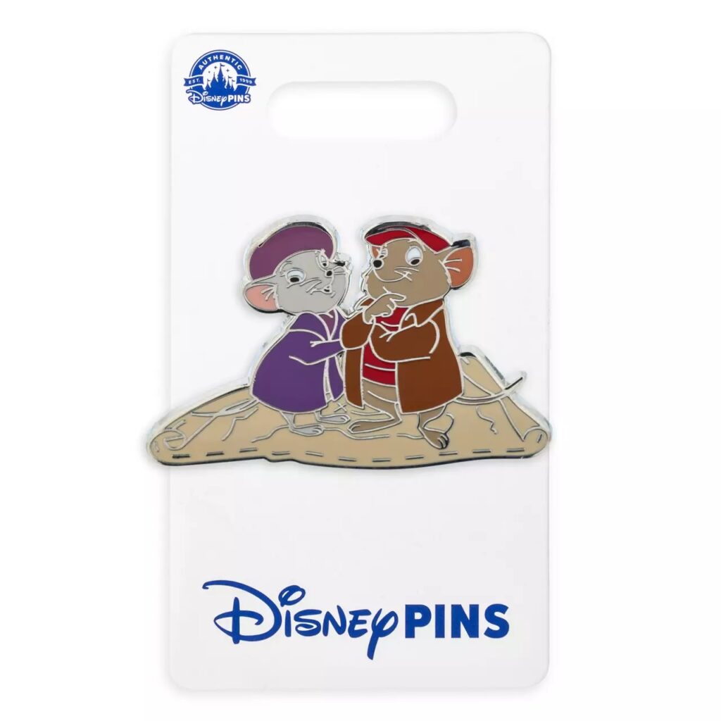 Bernard and Miss Bianca Pin – The Rescuers