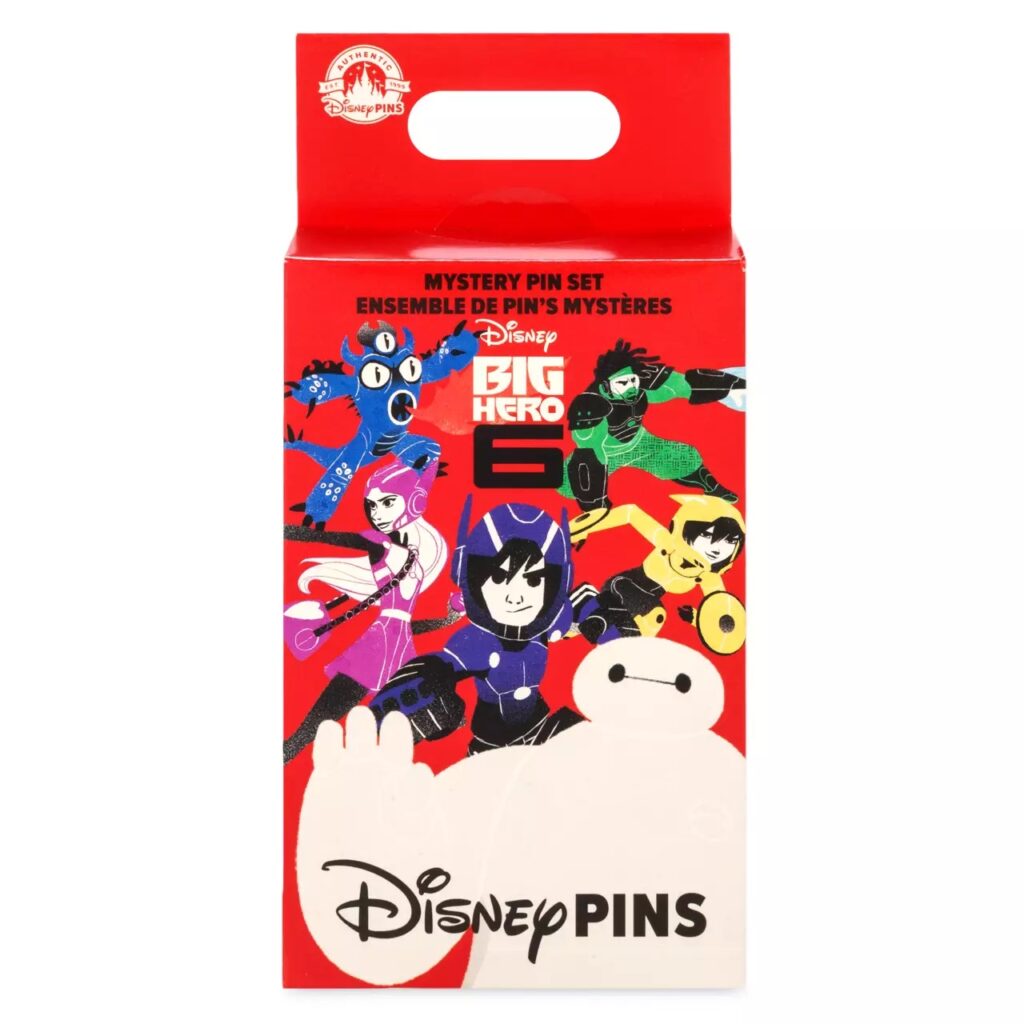 Big Hero 6 Mystery Pin Blind Pack – 2-Pc. - Box