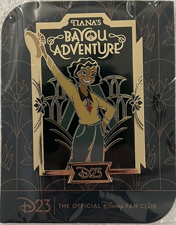 D23 Tiana's Bayou Adventure Exclusive Pin