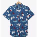 Disney Big Hero 6 San Fransokyo Scenic Allover Print Woven Shirt — BoxLunch Exclusive