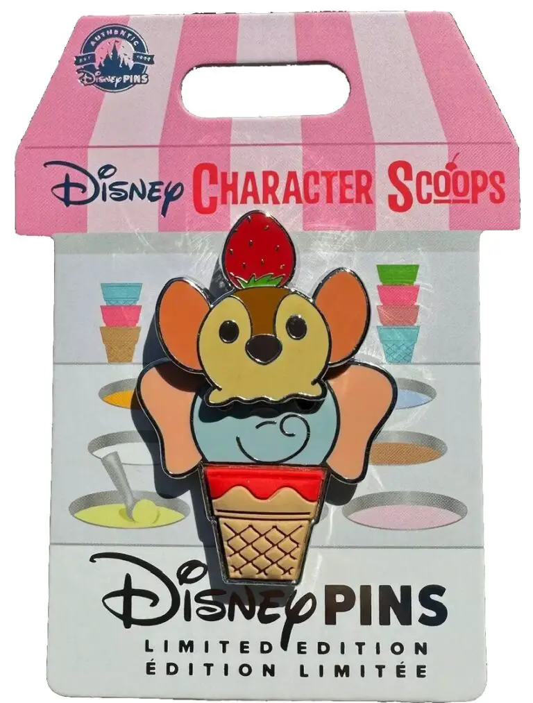 Disney Character Scoops Dumbo & Timothy Pin Set