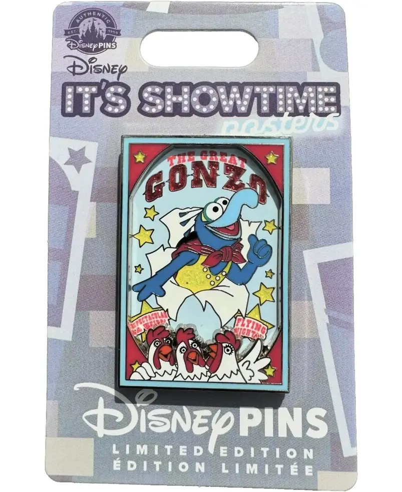 Disney It's Showtime Posters Gonzo Pin