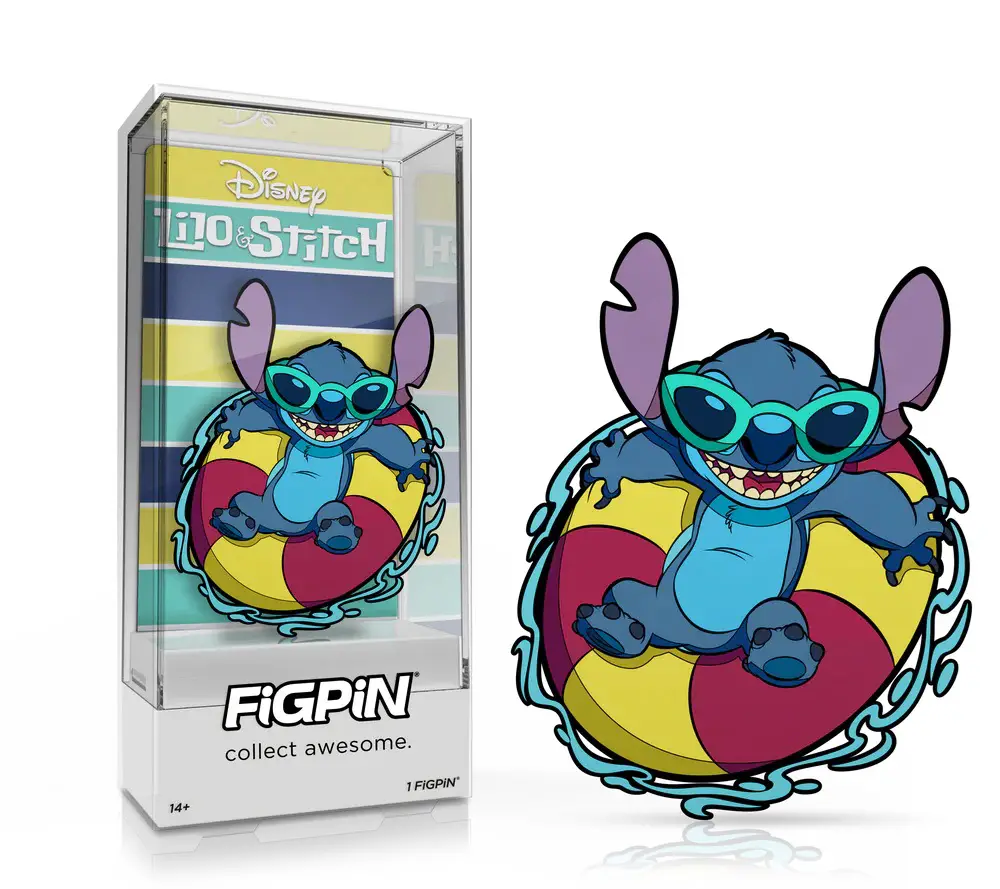 Disney Lilo & Stitch LE FigPin Stitch on Raft 1701