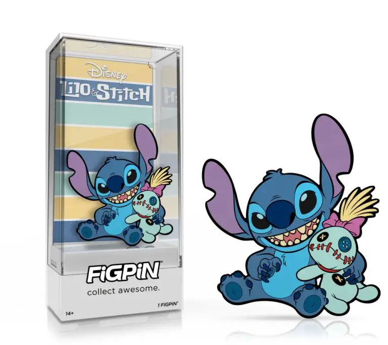 Disney Lilo & Stitch LE FigPin Stitch with Scrump 1700