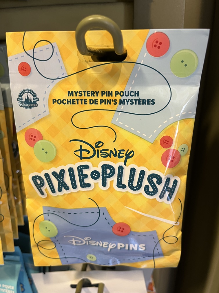 Disney Pixie Plush Mystery Pin Pouch