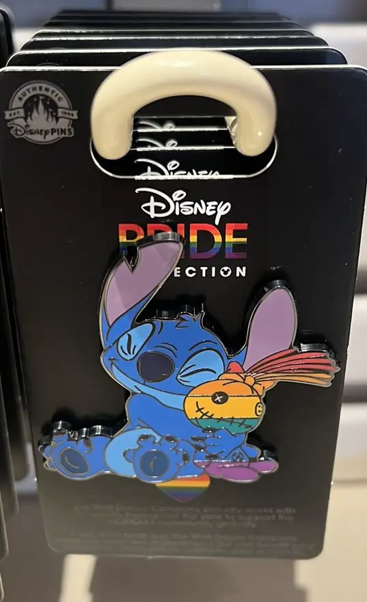 Disney Pride Stitch & Scrump Pin