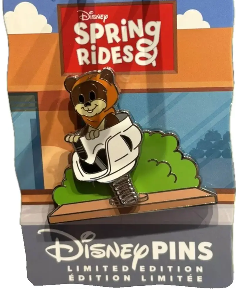 Disney Spring Rides Star Wars Ewok Pin