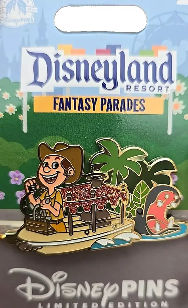 Disneyland Fantasty Parades Jungle Cruise Pin