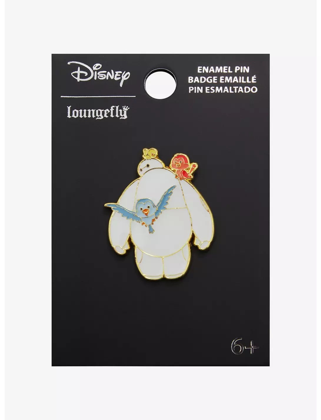 Loungefly Disney Big Hero 6 Baymax & Birds Enamel Pin - BoxLunch Exclusive