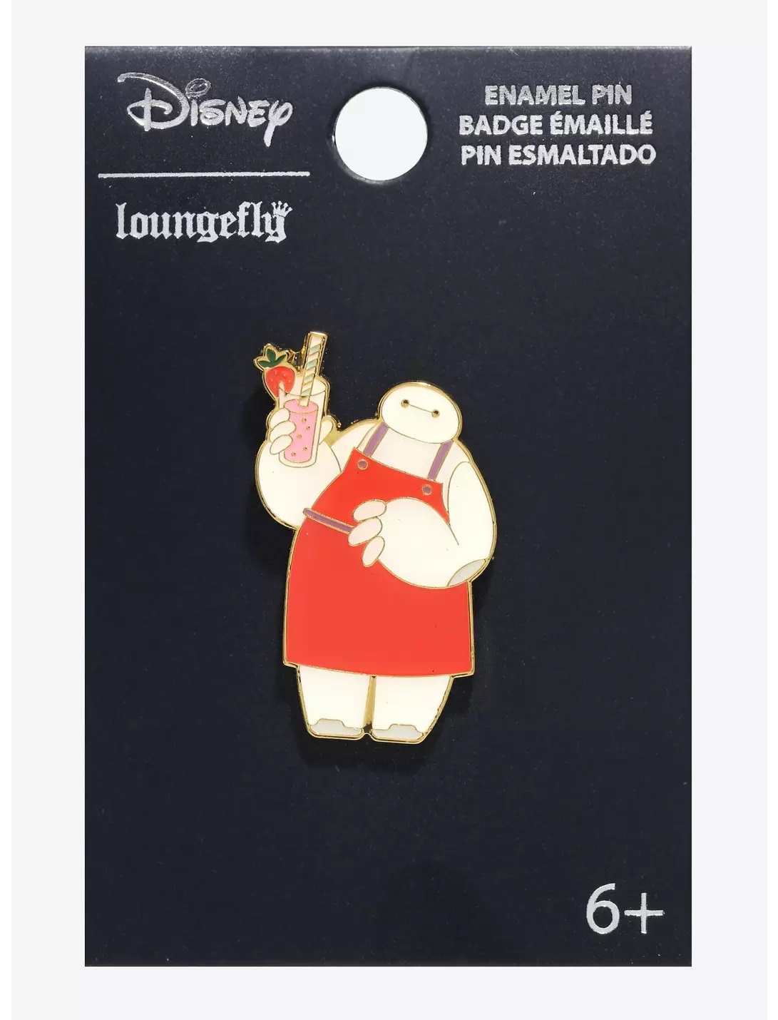 Loungefly Disney Big Hero 6 Baymax Smoothie Enamel Pin — BoxLunch Exclusive