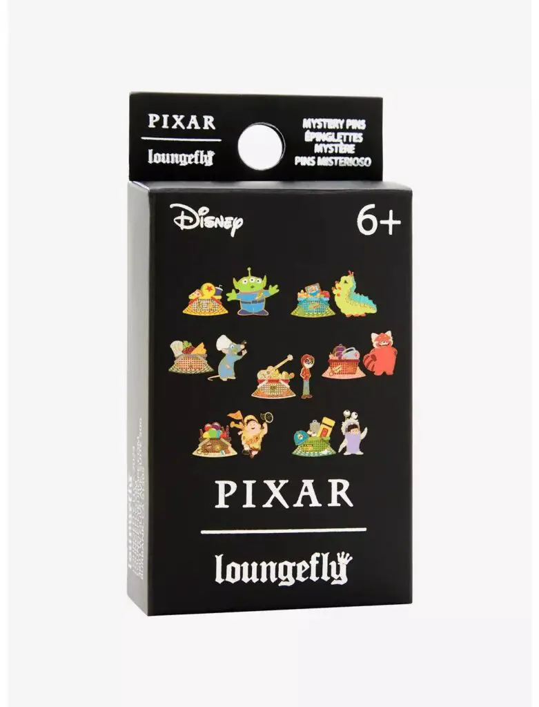 Loungefly Disney Pixar Picnic Blind Box Enamel Pin Set — BoxLunch Exclusive - Box