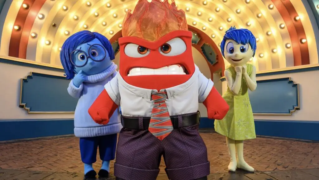 Meet Inside Out's Anger at Disneyland