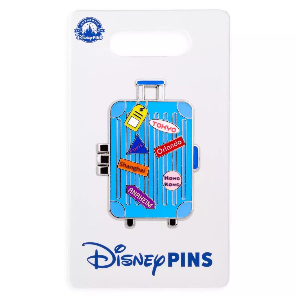 Mickey Mouse Hinged Luggage Pin – Disney Parks