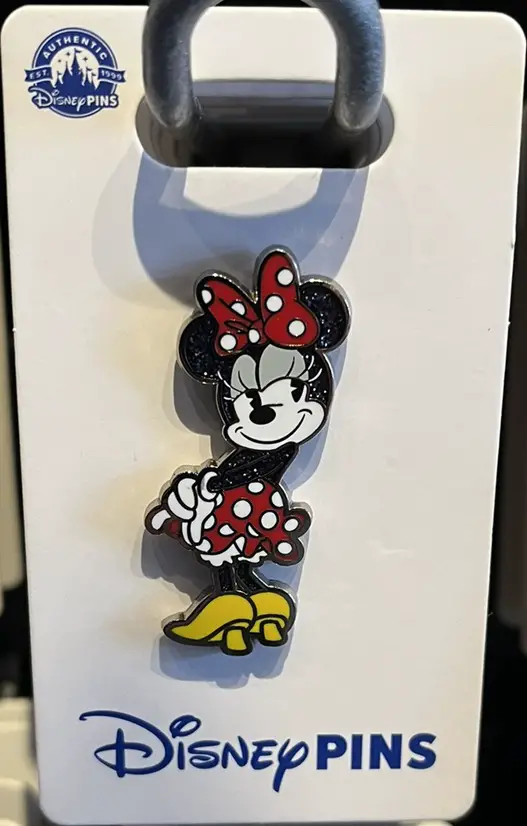 Minnie Mouse Open Edition Glitter Pin