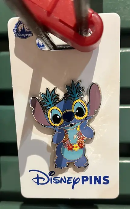 Stitch Pineapple Glasses Pin