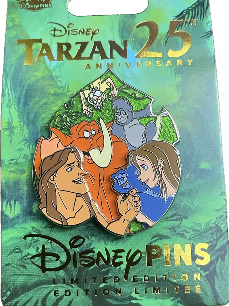 Tarzan 25th Anniversary Pin