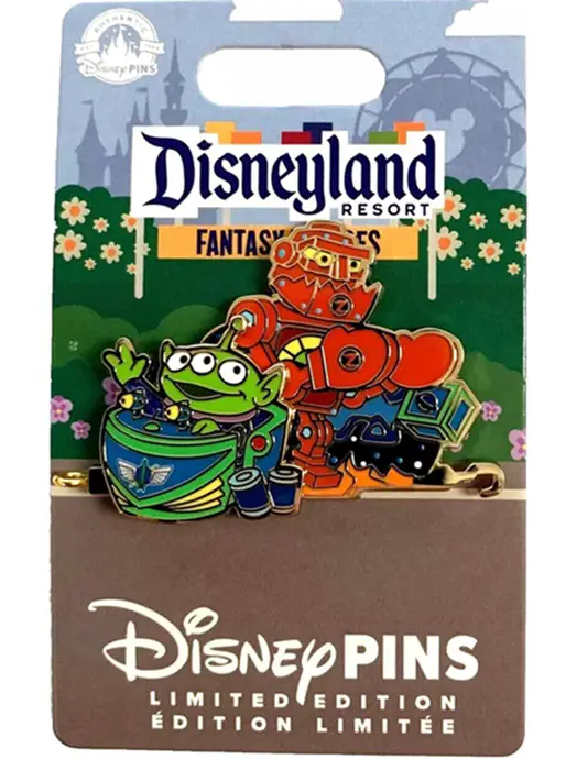 Buzz Lightyear Astro Blasters Disneyland Fantasy Parades Pin