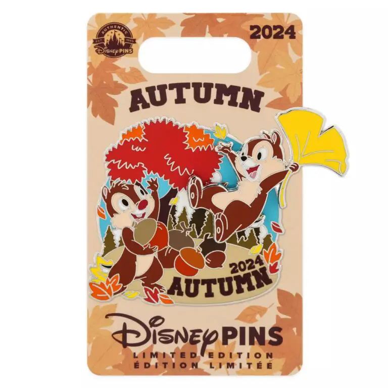 Chip 'n Dale Autumn 2024 Pivoting Pin – Limited Edition