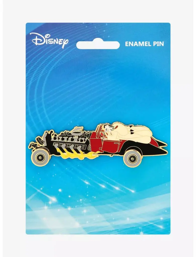 Disney 101 Dalmatians Cruella de Vil Car Enamel Pin - BoxLunch Exclusive