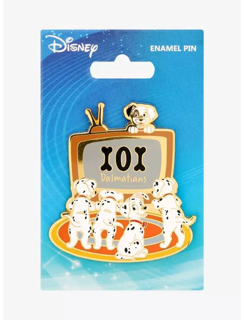 Disney 101 Dalmatians Puppies TV Enamel Pin - BoxLunch Exclusive