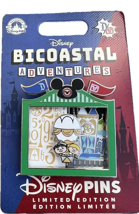 Disney Bicoastal Adventures It’s A Small World Pin