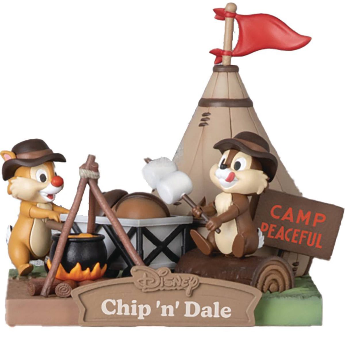 Disney Campsites Series Chip 'n Dale DS-144 D-Stage Statue