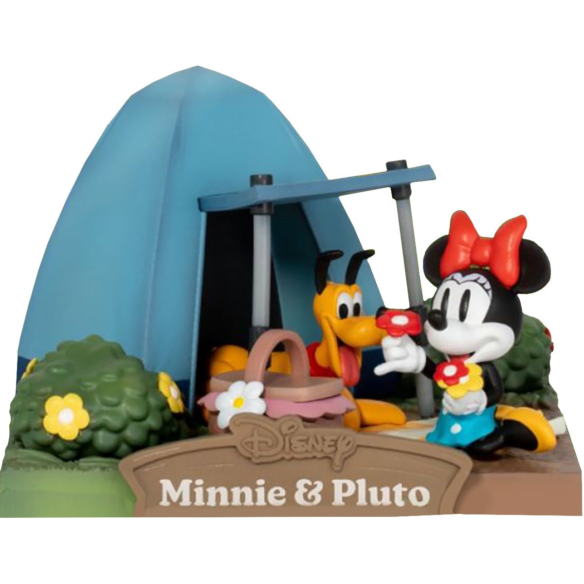 Disney Campsites Series Minnie Mouse and Pluto DS-146 D-Stage Statue