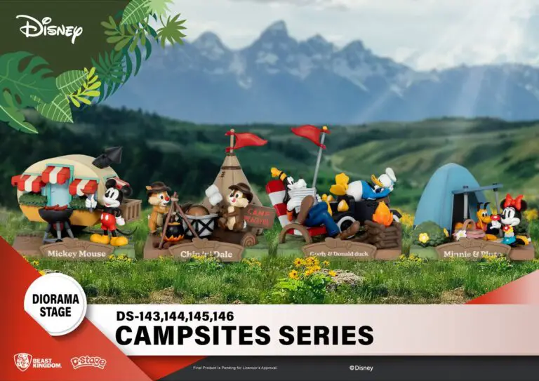 Disney Campsites Series from Beast Kingdom