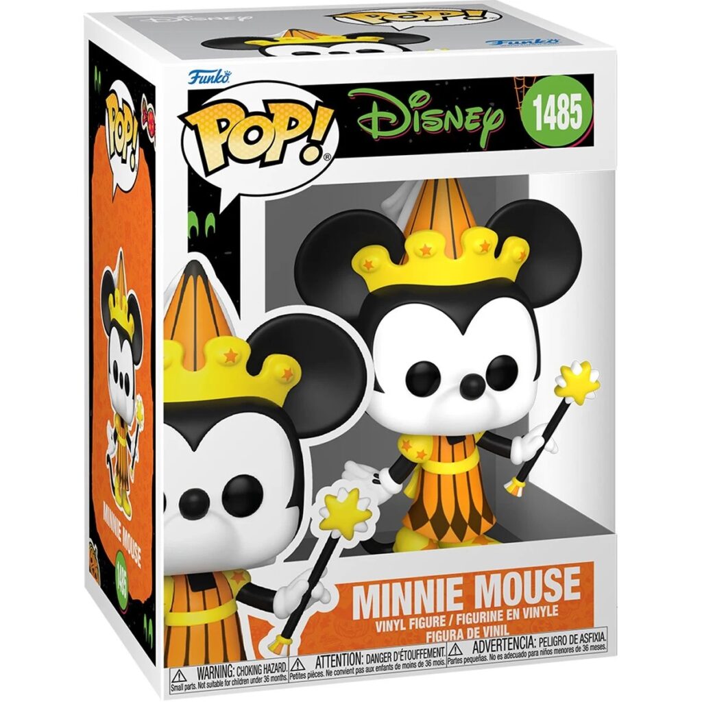 Disney Halloween 2024 Minnie Mouse Funko Pop! Vinyl Figure #1485 - Box Front