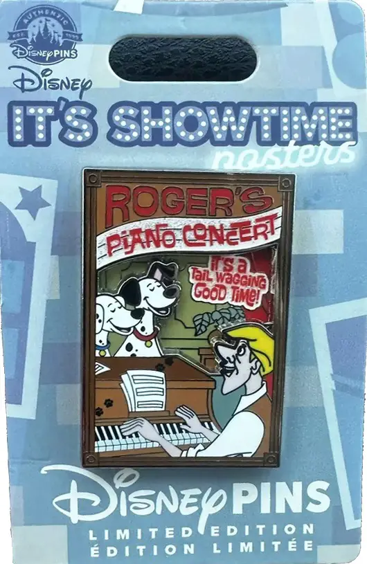 Disney It's Showtime Posters 101 Dalmatians Pin copy