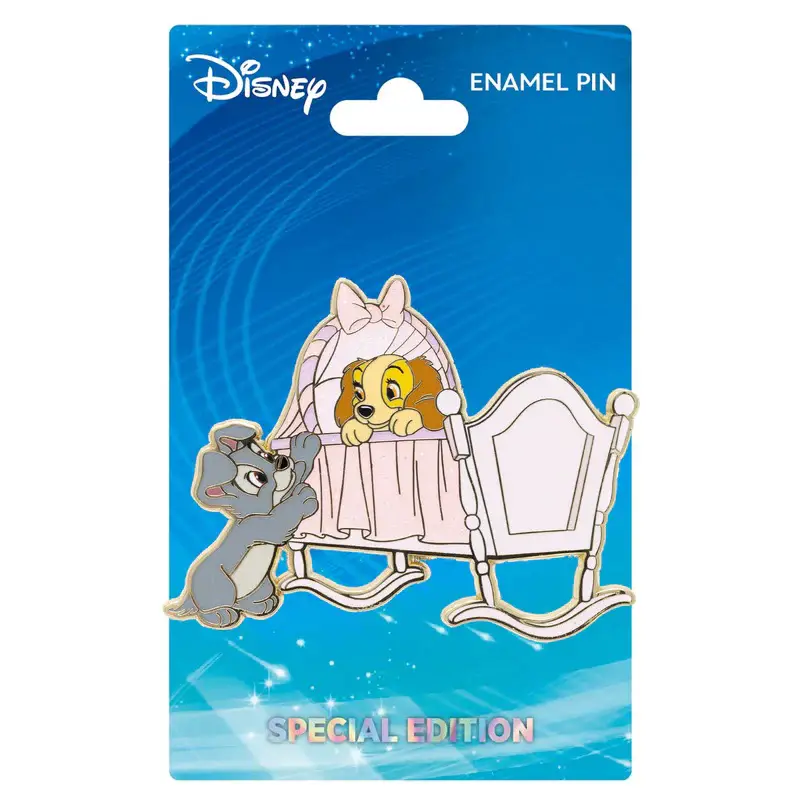 Disney Lady and the Tramp Puppy Love Crib Collectible Pin Special Edition 300