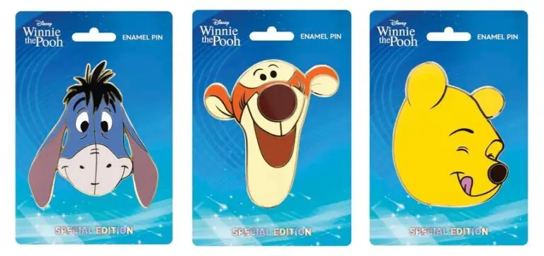 Disney Portrait Series Winnie the Pooh Series Pin Special Edition 300 Collage