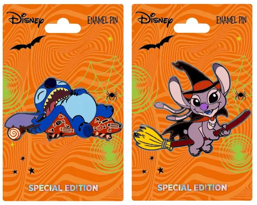 Disney Stitch and Angel Set Collectible Pin Special Edition 300