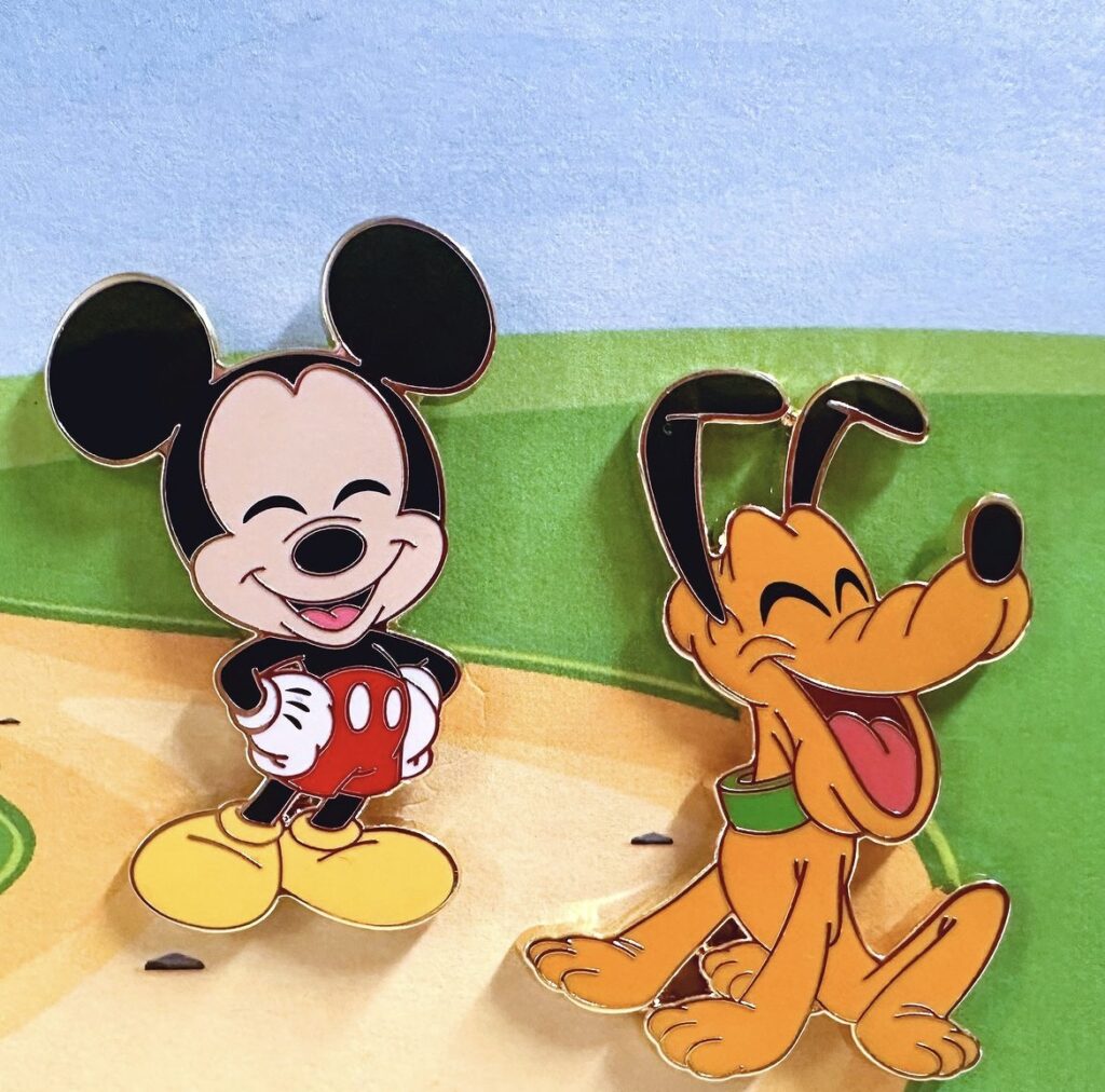 Disney Studio Store Hollywood D23 The Ultimate Disney Fan Event Pin Preview - Mickey & Pluto