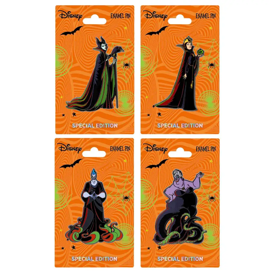 Disney Villains Set Collectible Pin Special Edition 300