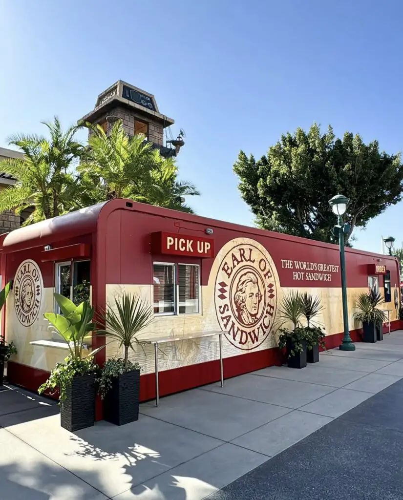 Earl of Sandwich Pop-Up Location - Downtown Disney West Side