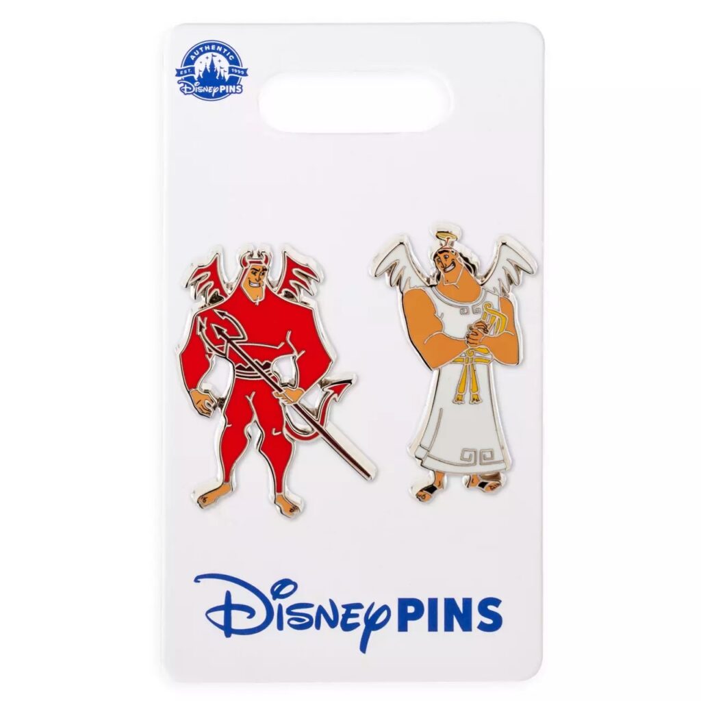 Kronk Angel and Devil Pin Set – The Emperor's New Groove