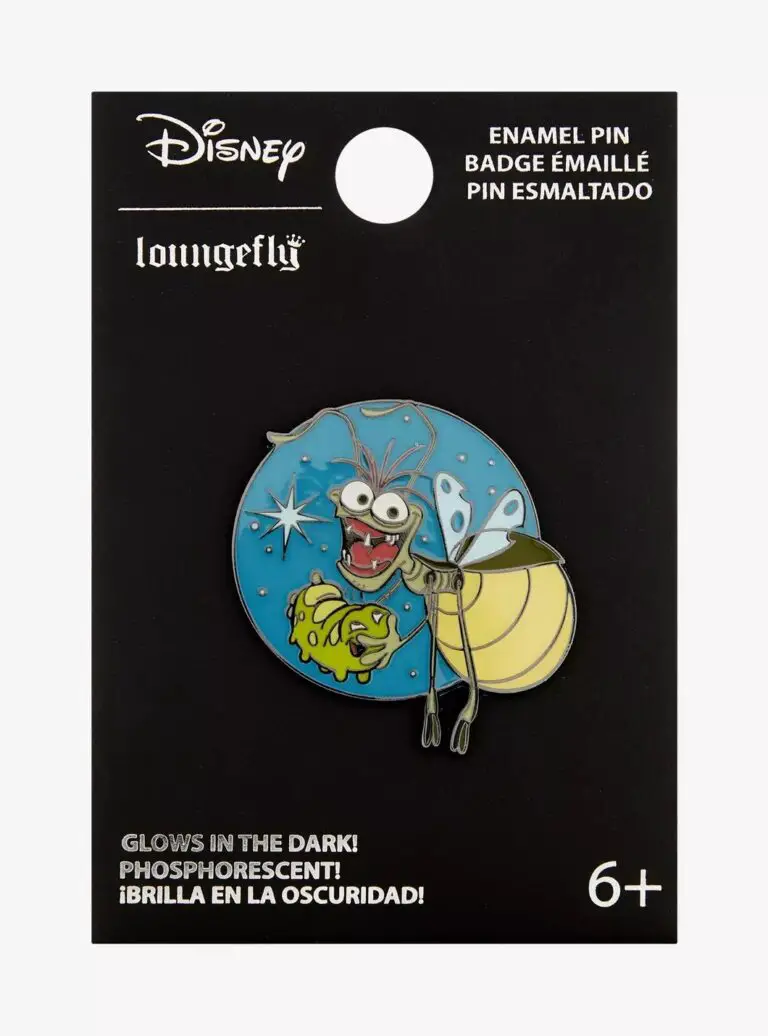 Loungefly The Princess And The Frog Ray Glow-In-The-Dark Enamel Pin