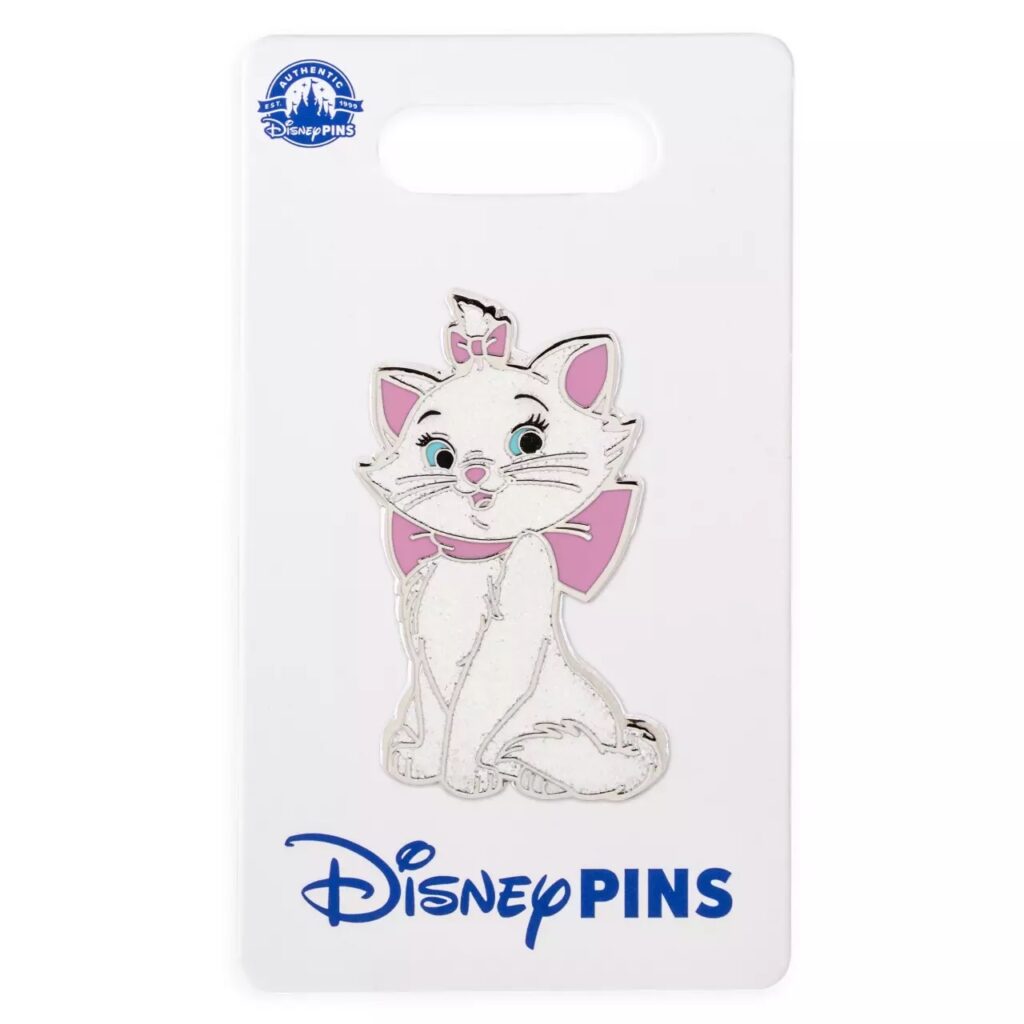 Marie Glitter Pin – The Aristocats