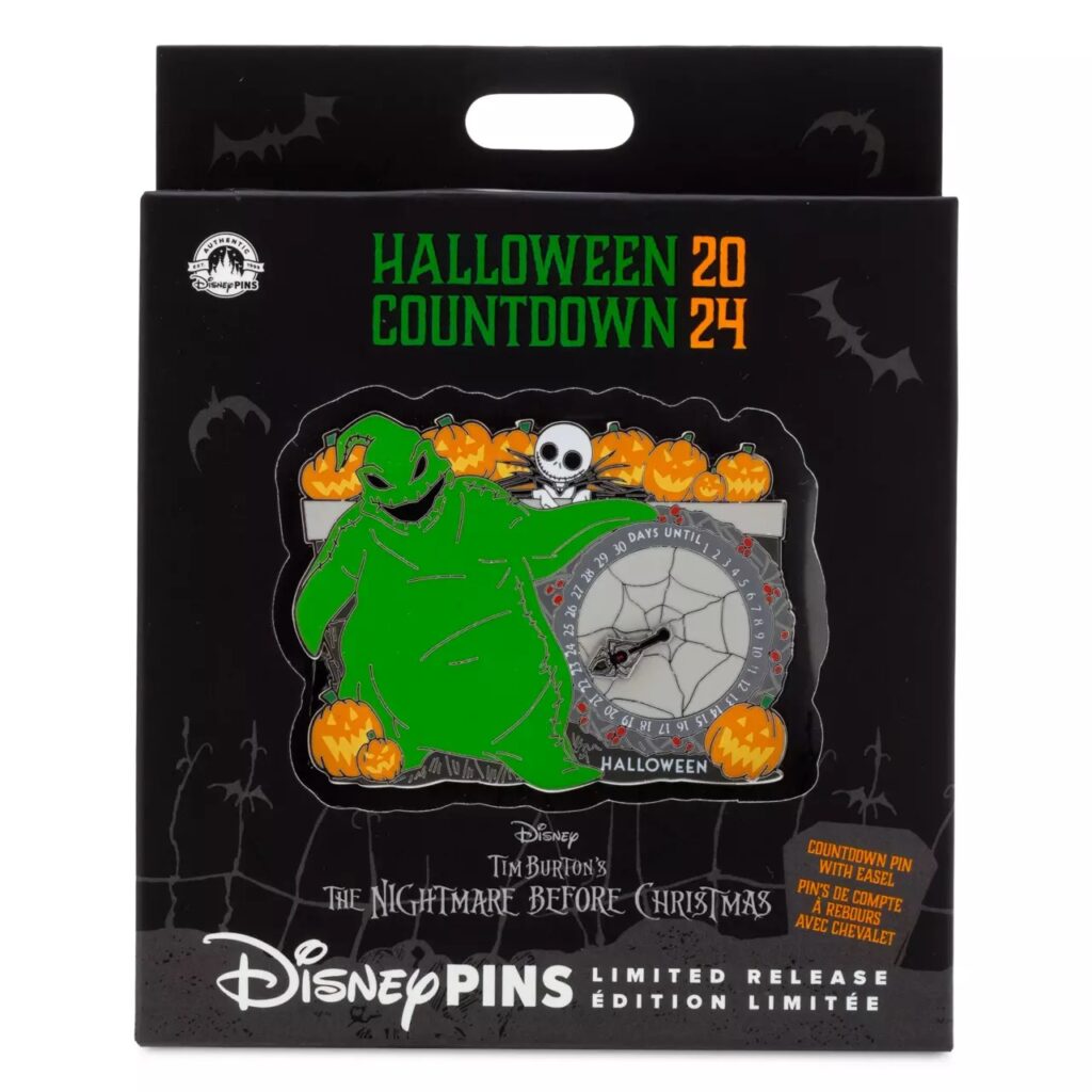 Oogie Boogie Jumbo Halloween Countdown Pin 2024 – The Nightmare Before Christmas – Limited Release