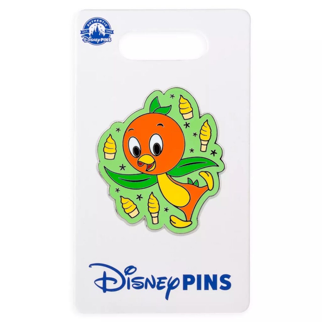 Orange Bird Pin