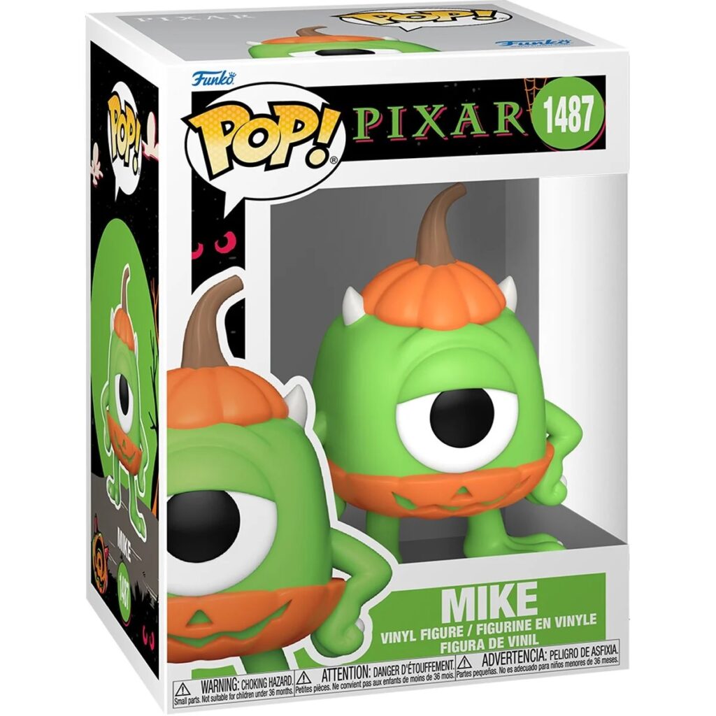 Pixar Halloween Mike Funko Pop! Vinyl Figure #1487 - Box Front