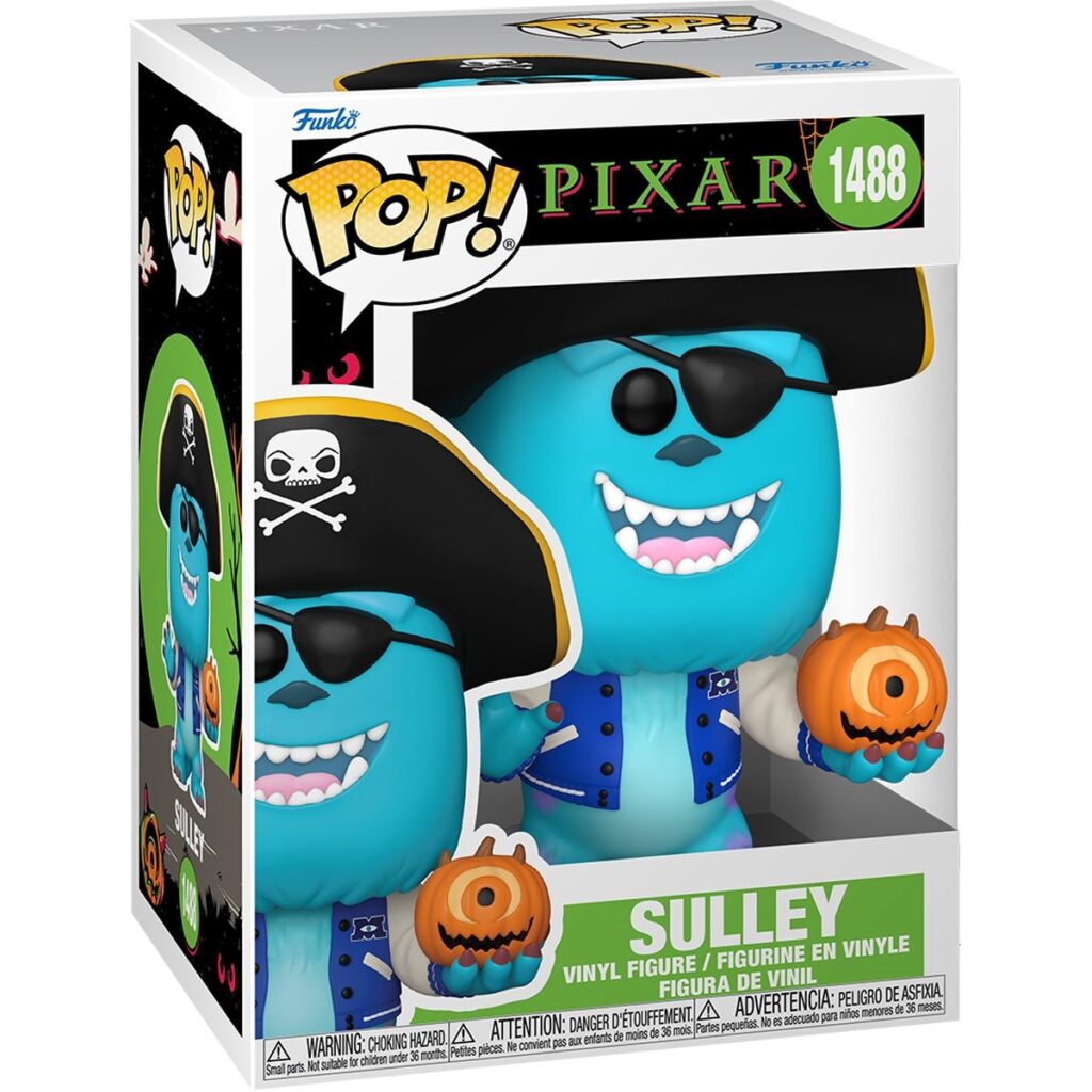 Pixar Halloween Sulley Funko Pop! Vinyl Figure #1488 - Box Front