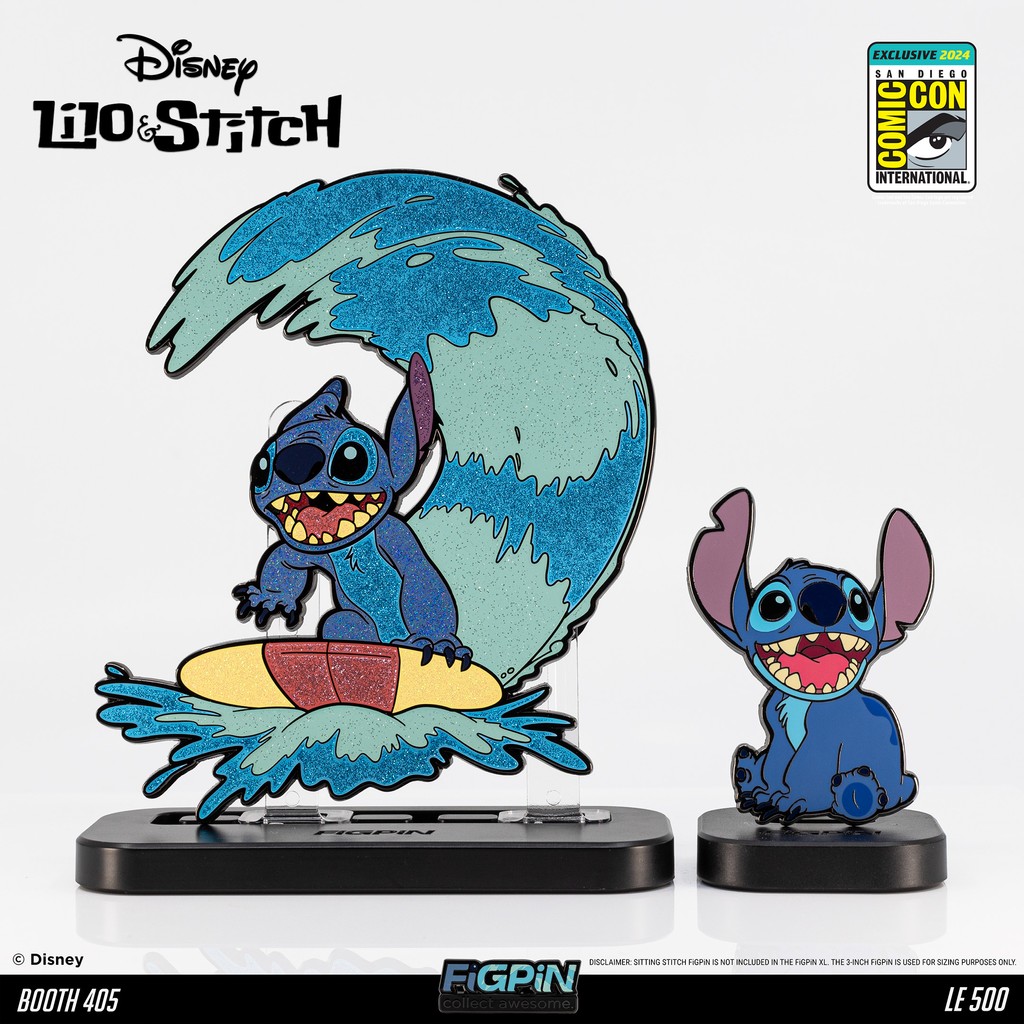 SDCC Figpin Exclusive Stitch LE Pin