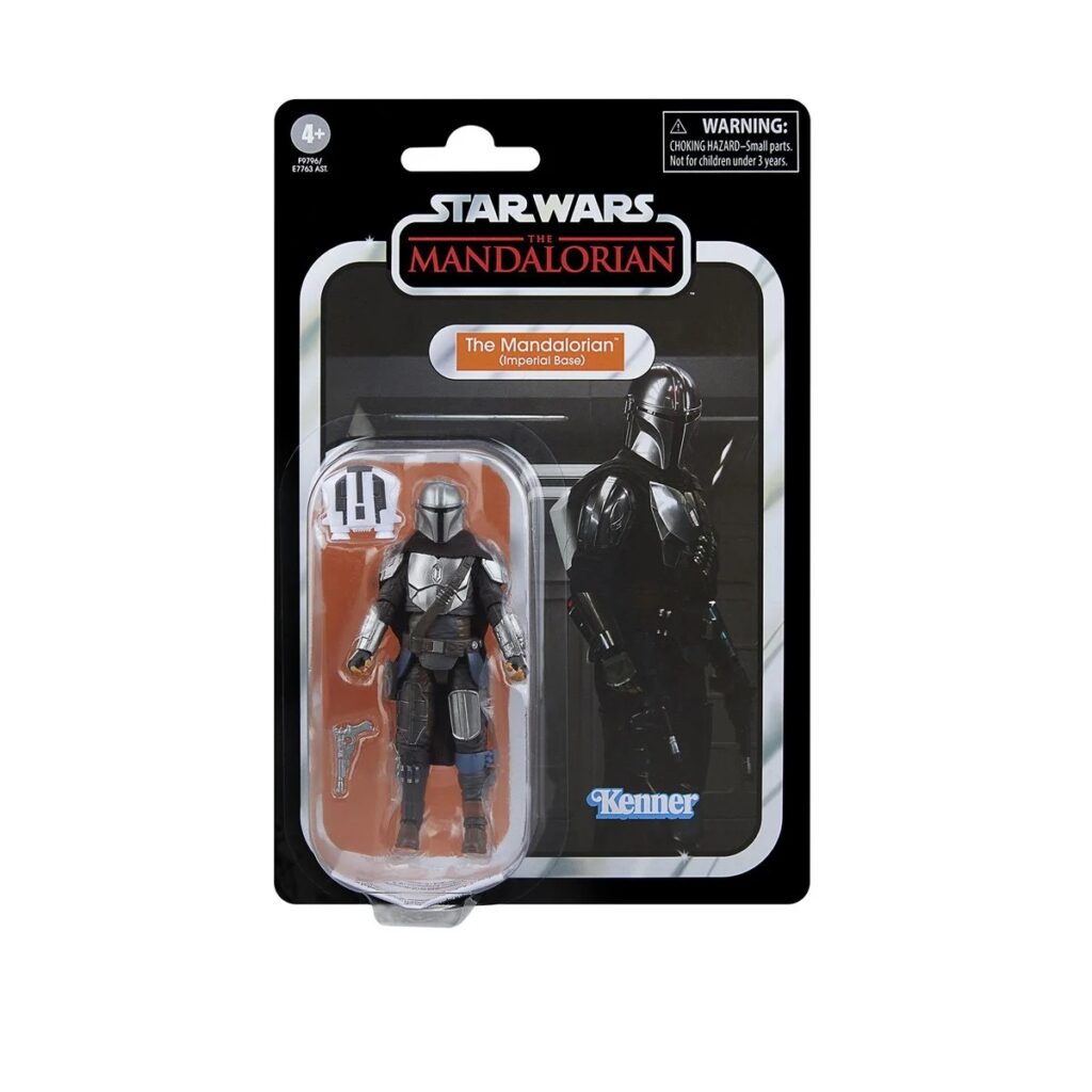 Star Wars The Vintage Collection The Mandalorian (Imperial Base) Action Figure - Package