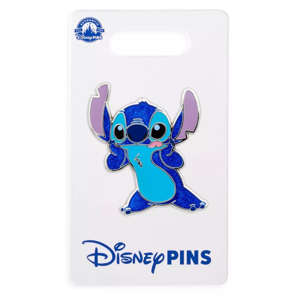 Stitch Glitter Pin – Lilo & Stitch