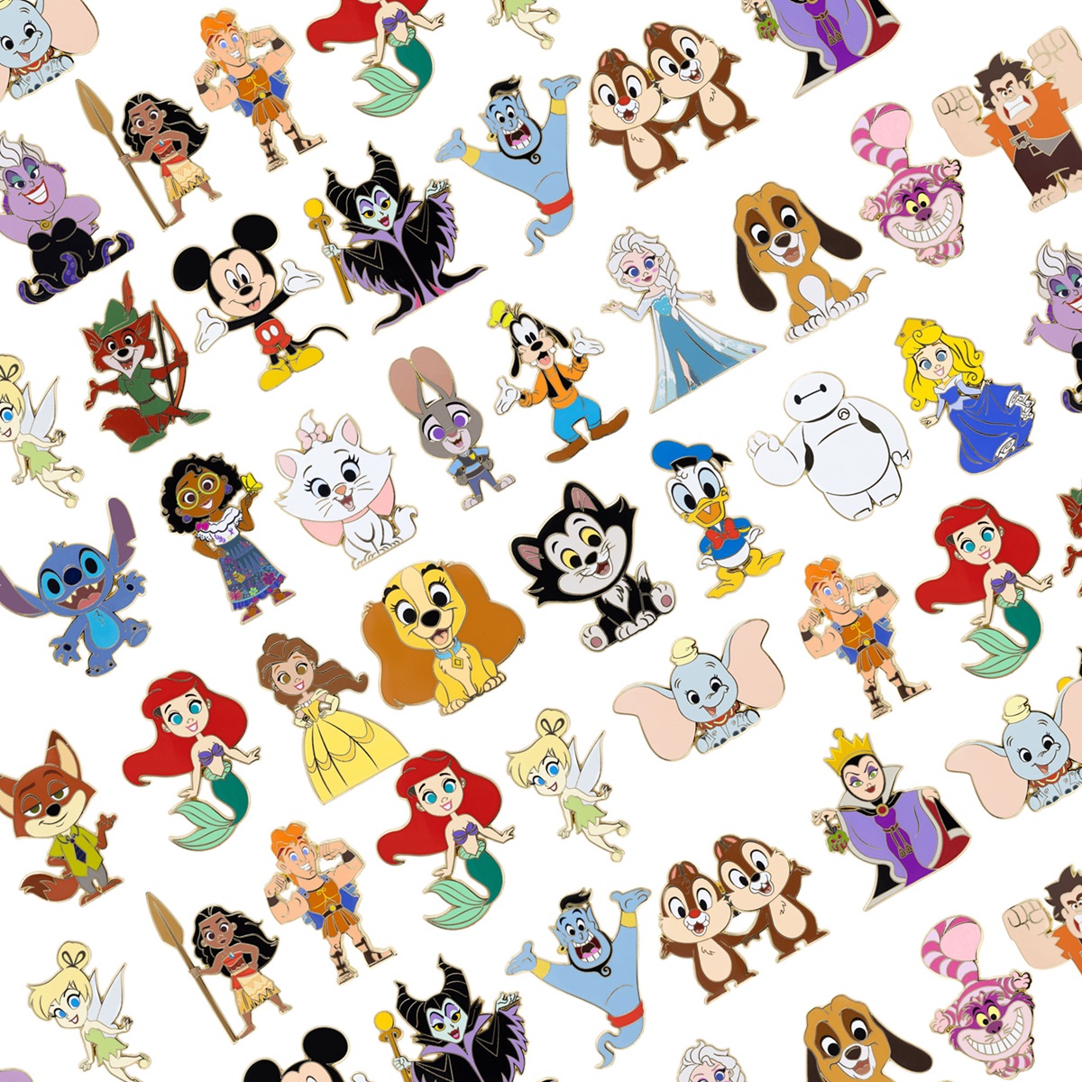 The Happiest Collection On Earth Disney Pins At Pink A La Mode | Disney ...