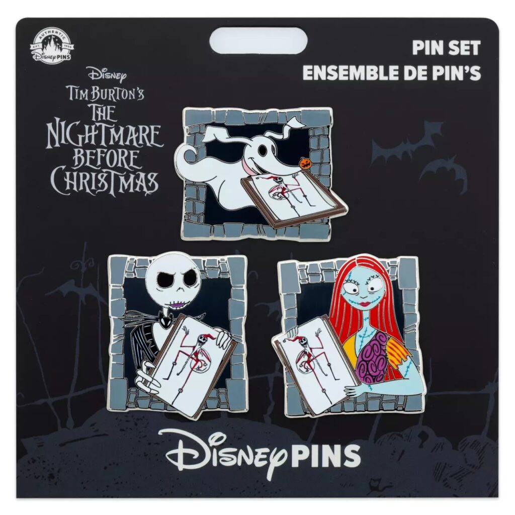 The Nightmare Before Christmas Pin Set